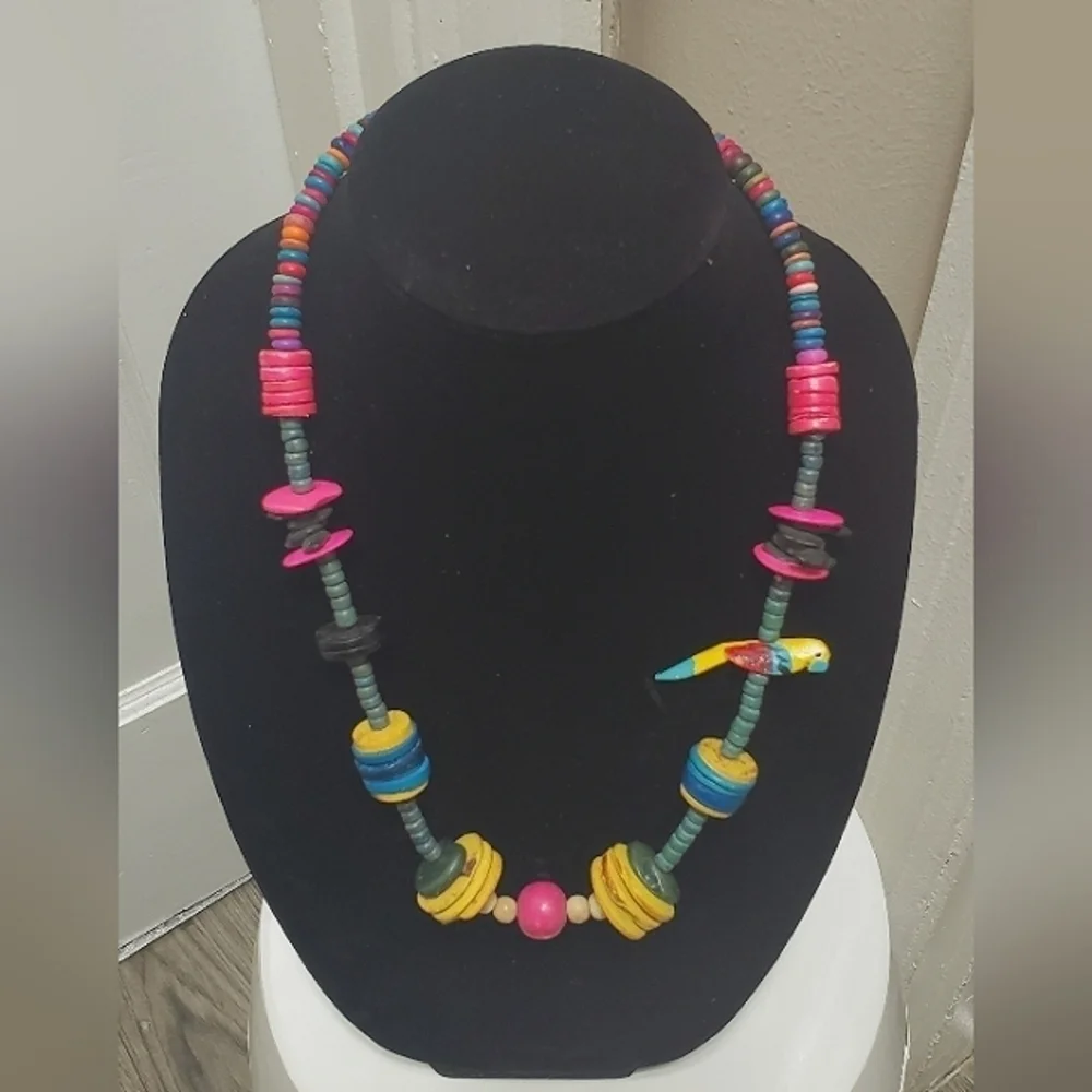 Multicolor Vacation Beaded Necklace. 🌴